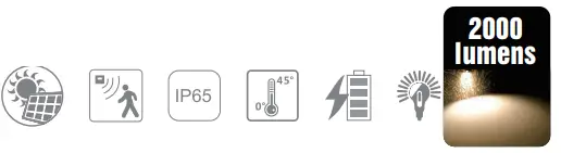 xmart LSC 21 Landscape Series Solar Lamp - icon 1
