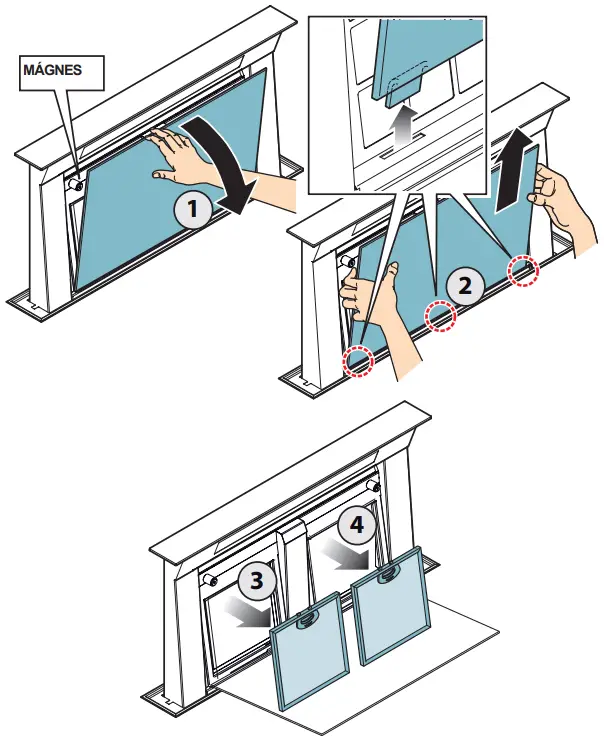 METAL ANTI-GREASE FILTERS