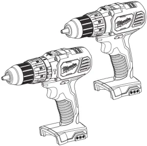 Milwaukee M18 Cordless Drill and Driver And Hammer Drill Driver