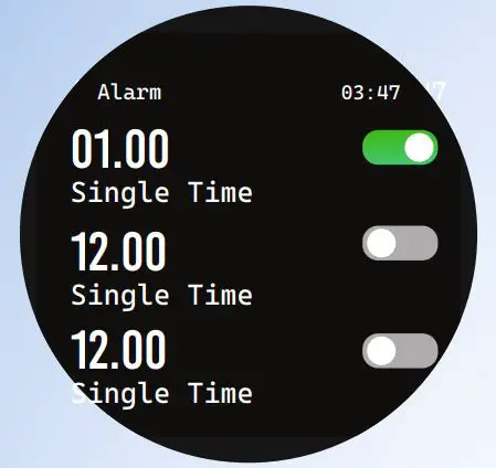 FIG 20 ALARM