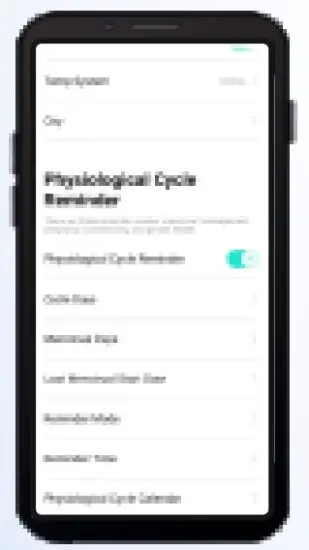 FIG 21 PHYSIOLOGICAL CYCLE REMINDER