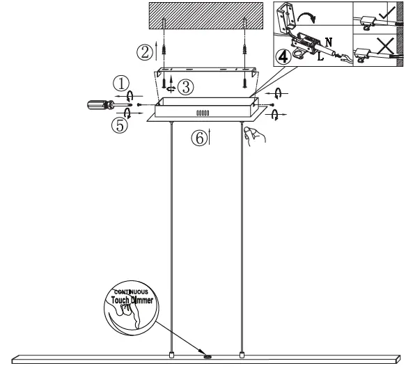 QAZQA 98225 Platin HL Satin Dimmable 120 01