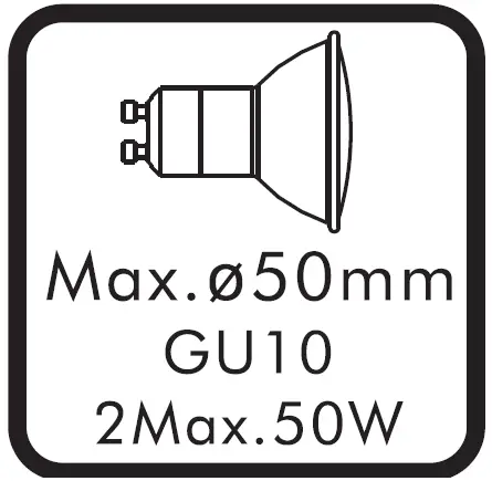 QAZQA 98225 Platin HL Satin Dimmable 120 14