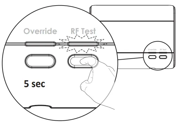 NEOMITIS RTE0RFB Wireless Digital Room Thermostat and Receiver - fig 22