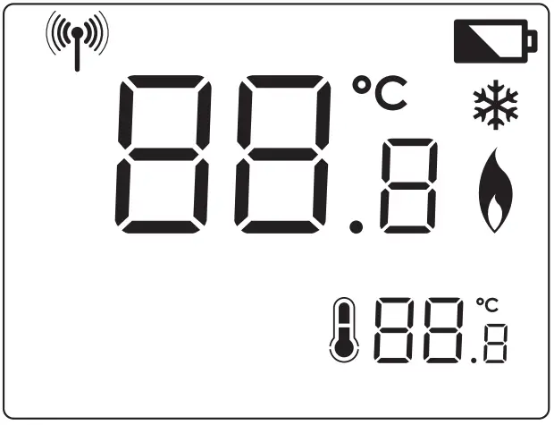 NEOMITIS RTE0RFB Wireless Digital Room Thermostat and Receiver - fig 34