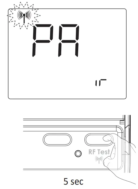 NEOMITIS RTE0RFB Wireless Digital Room Thermostat and Receiver - fig 37