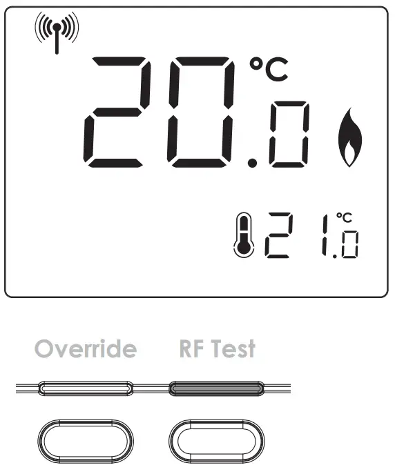 NEOMITIS RTE0RFB Wireless Digital Room Thermostat and Receiver - fig 39