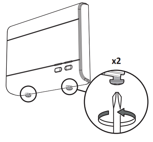 NEOMITIS RTE0RFB Wireless Digital Room Thermostat and Receiver - fig 43