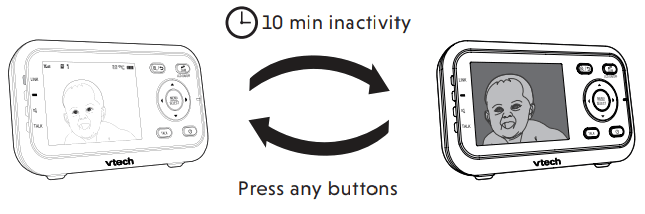 vtech VM3252 Video Baby Monitor - 13