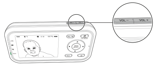 vtech VM3252 Video Baby Monitor - 8