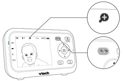 vtech VM3252 Video Baby Monitor - 9