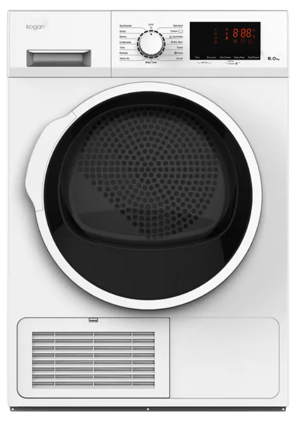 kogan KAGDRYCD80A 8KG Condenser Dryer