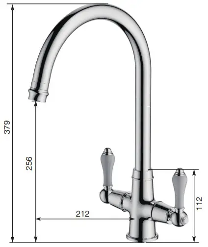 clearwater Elegance Brushed Brass Tap - Cover