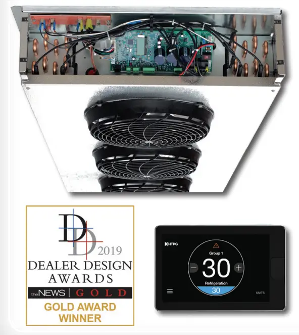 Russell RU-RLV-1021A Low Velocity Center Mount Unit Cooler - Fig 3