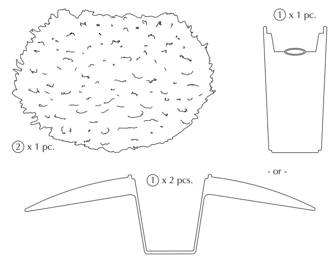 UMAGE Eos Micro Hanglamp Light Grey - ASSEMBLY GUIDE