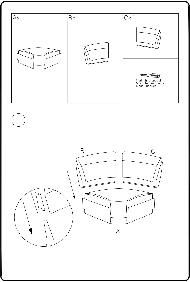 ASHLEY U2360377 Keeper Goal Keeper Wedge fig 1