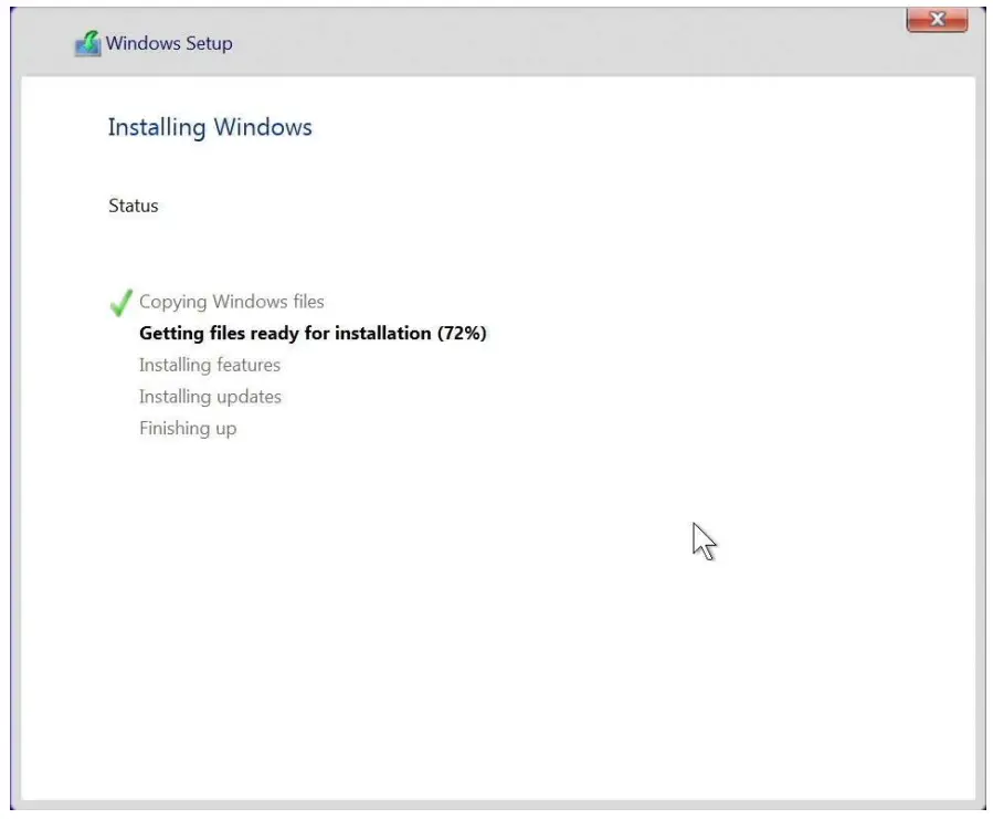 Installing Windows® on a RAID volume