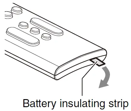 preparing remote control