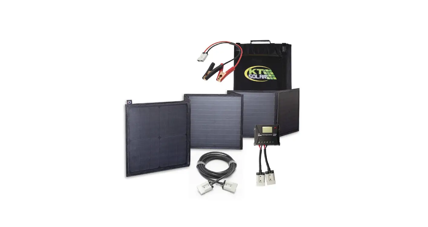 Kt Solar Kt70727 120w Portable Folding Solar Mat User Manual