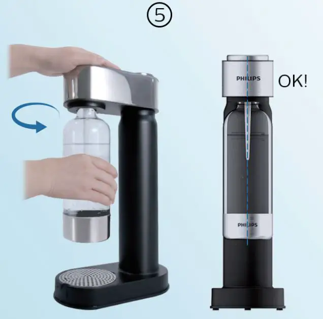 PHILIPS ADD4901WH-10 GoZero Soda Maker - Figure 5