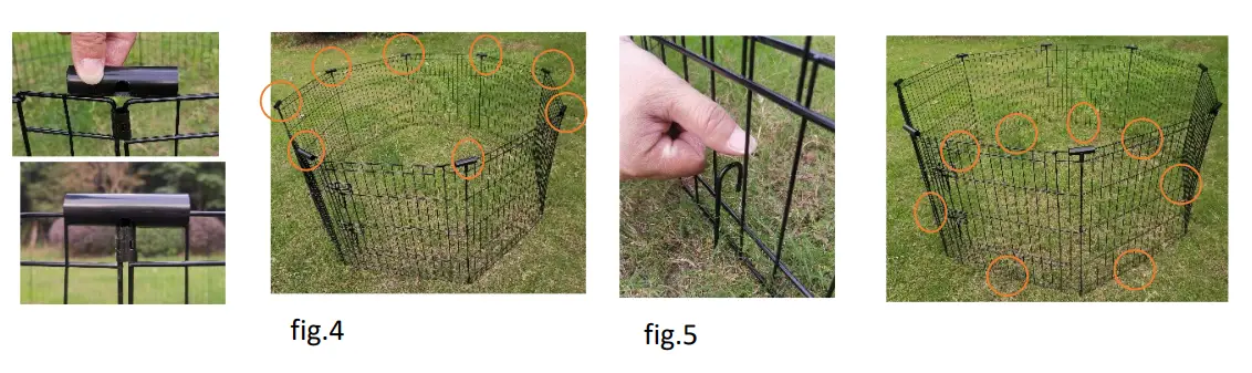 KennelMaster EX8PEN2424 24 Inch H Pet Exercise Play Pen-fig2