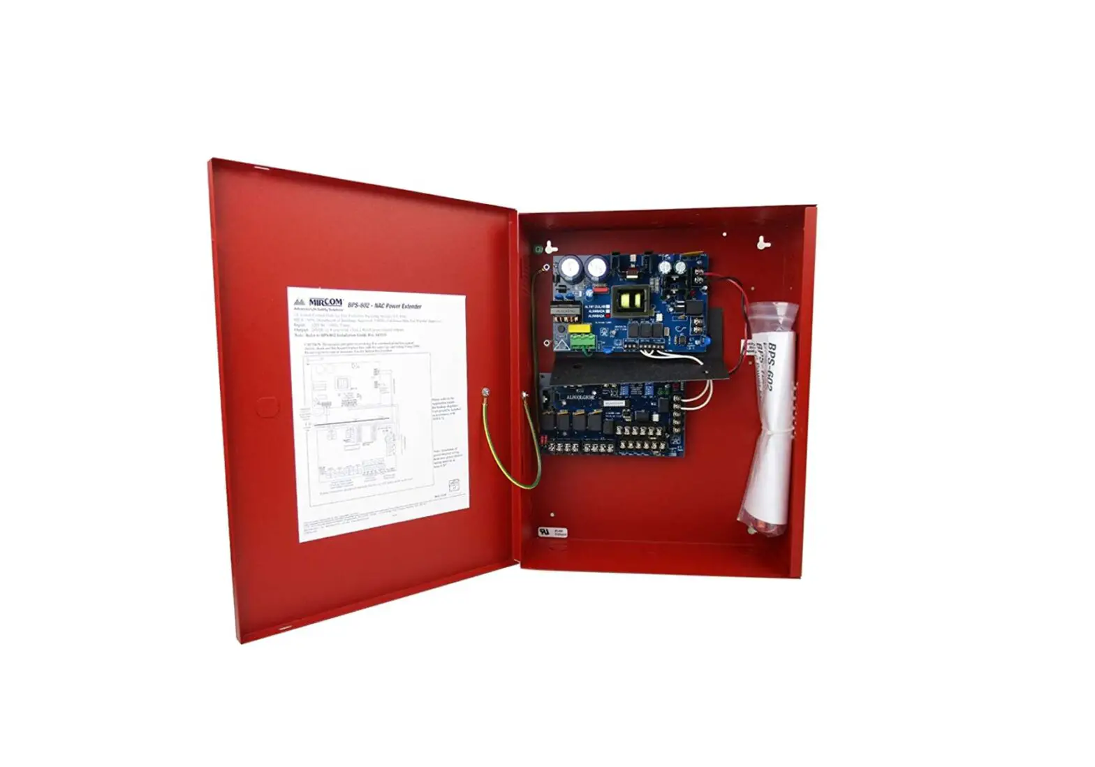 Mircom Bps-802 Nac Power Extender Installation Guide