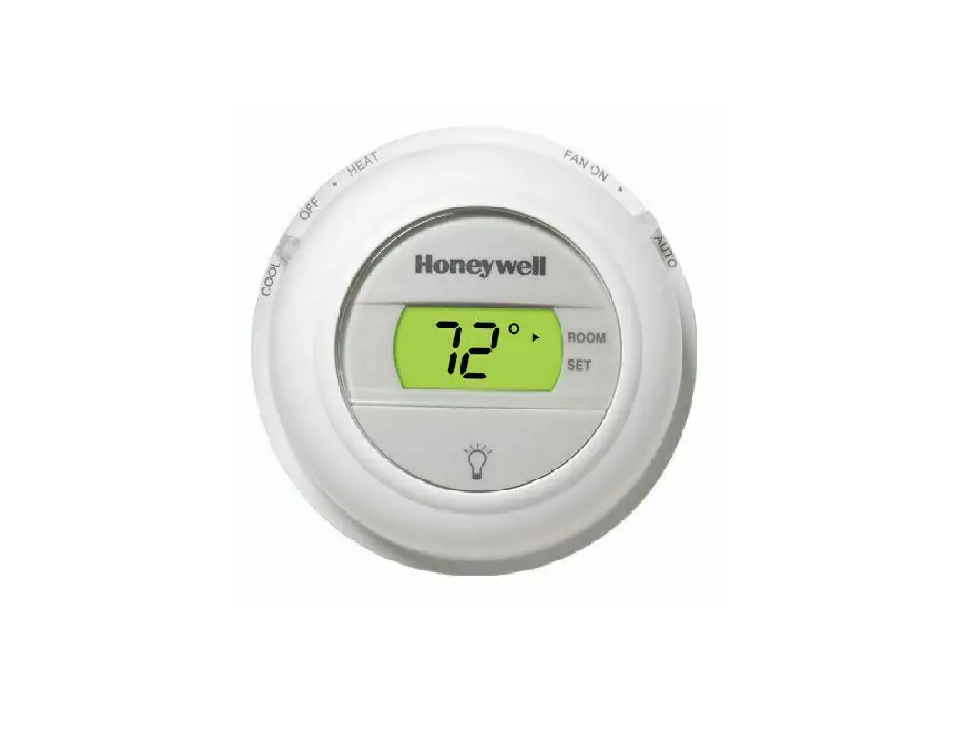 Honeywell Home T8775c The Digital Round Non-programmable Thermostat Installation Guide