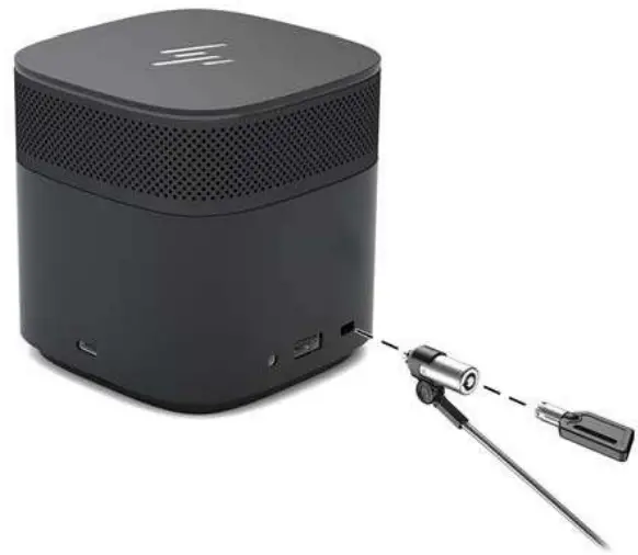 hp 2UK37AA Docking Station Port Replicator - Connecting to a USB 12