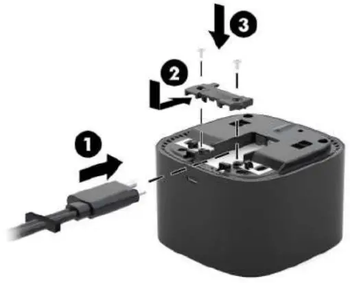 hp 2UK37AA Docking Station Port Replicator - Connecting to a USB 17