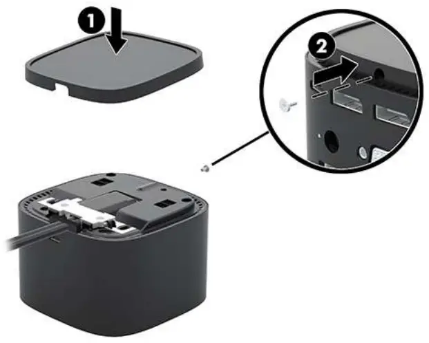 hp 2UK37AA Docking Station Port Replicator - Connecting to a USB 18