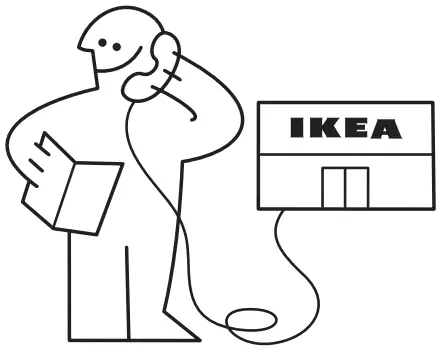 IKEA 504.901.24 MEDGÅNG Fridge Freezer - Sales Service Provider