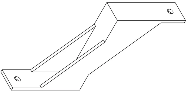 IKEA 504.901.24 MEDGÅNG Fridge Freezer - distance holder