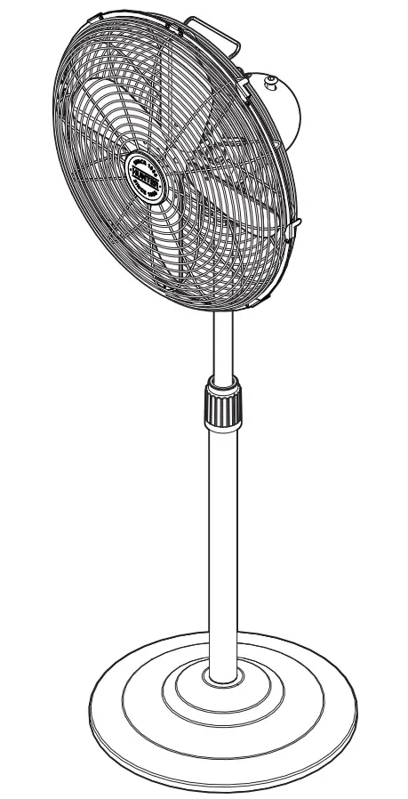 Hunter 97317 Standing Fan