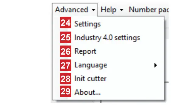 DPR VIRGO CM Virgo Cutting Manager Software - Cutting file preview 1