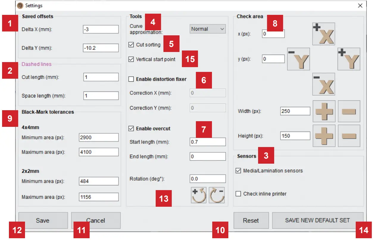 DPR VIRGO CM Virgo Cutting Manager Software - Cutting file preview 2