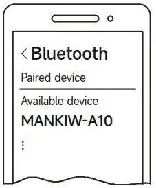 MANKIW A10 Noise Cancelling Wireless Earbuds - How to Connect 2