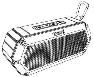 Tzumi AquaBoostBoom Floating Waterproof Speaker PF3 Image