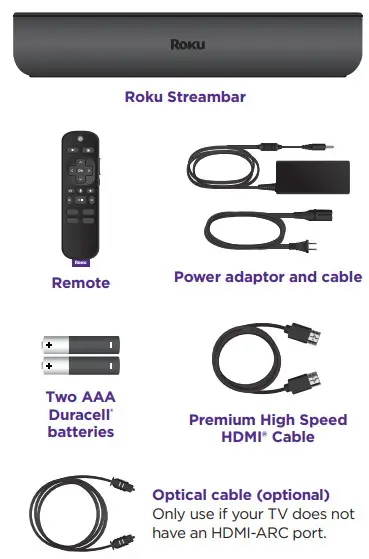 Roku Streambar 14-Inch Soundbar with 4K HDR Streaming - figure 1