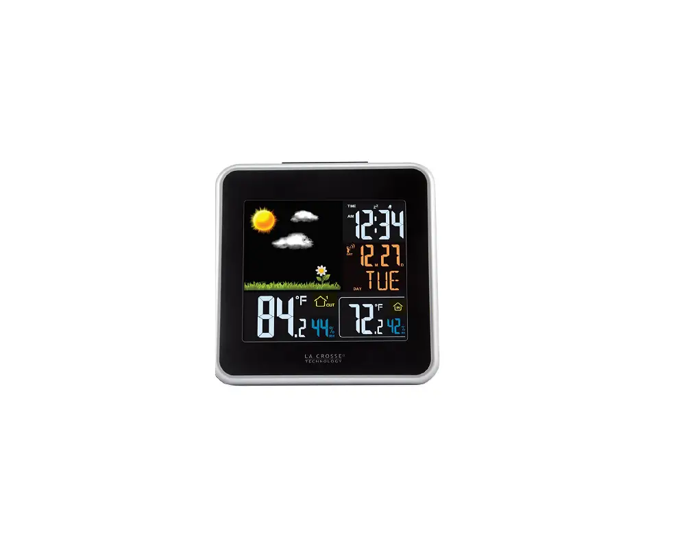 La Crosse 308-146v2 Wireless Atomic Color Foredadr Station Instruction Manual