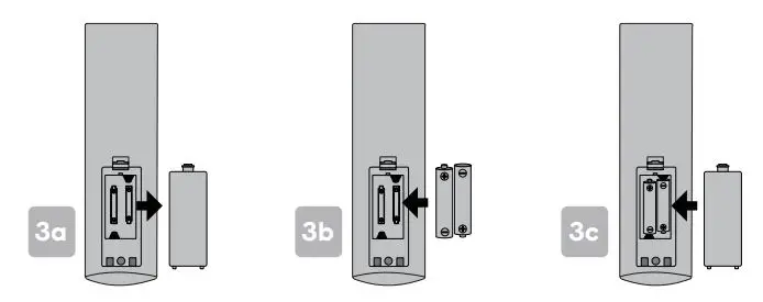 Kogan 24” HD LED TV User Guide - Remote control assembly