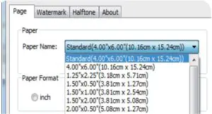 Printing Preferences