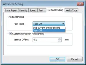 Printing Preferences