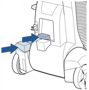 Bissell-1792P-Power-On-&-Settings