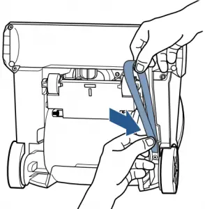Bissell-1792P-Drive-Belt-illustration