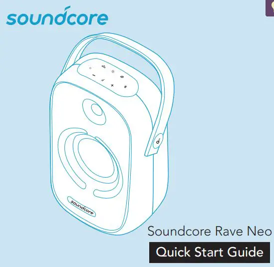 Anker Soundcore Rave Neo User Manual