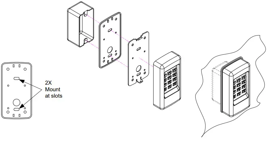SDC 920 Entry Check Digital Keypad-10