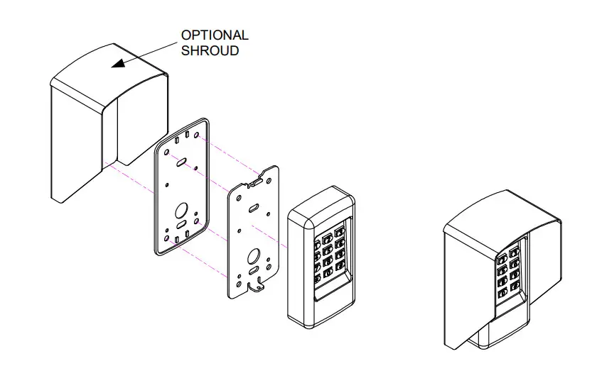 SDC 920 Entry Check Digital Keypad-11
