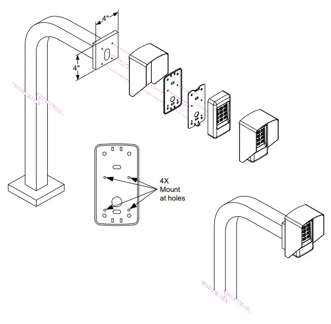 SDC 920 Entry Check Digital Keypad-12