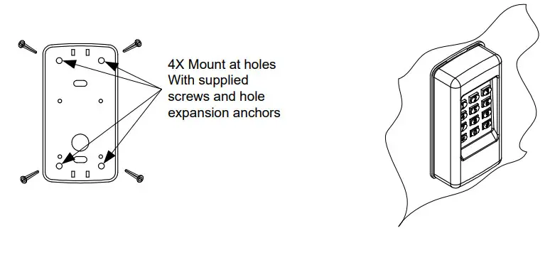 SDC 920 Entry Check Digital Keypad-8