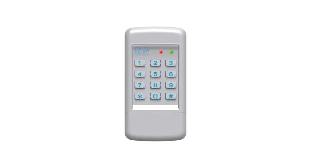 Sdc 920 Entry Check Digital Keypad Installation Guide